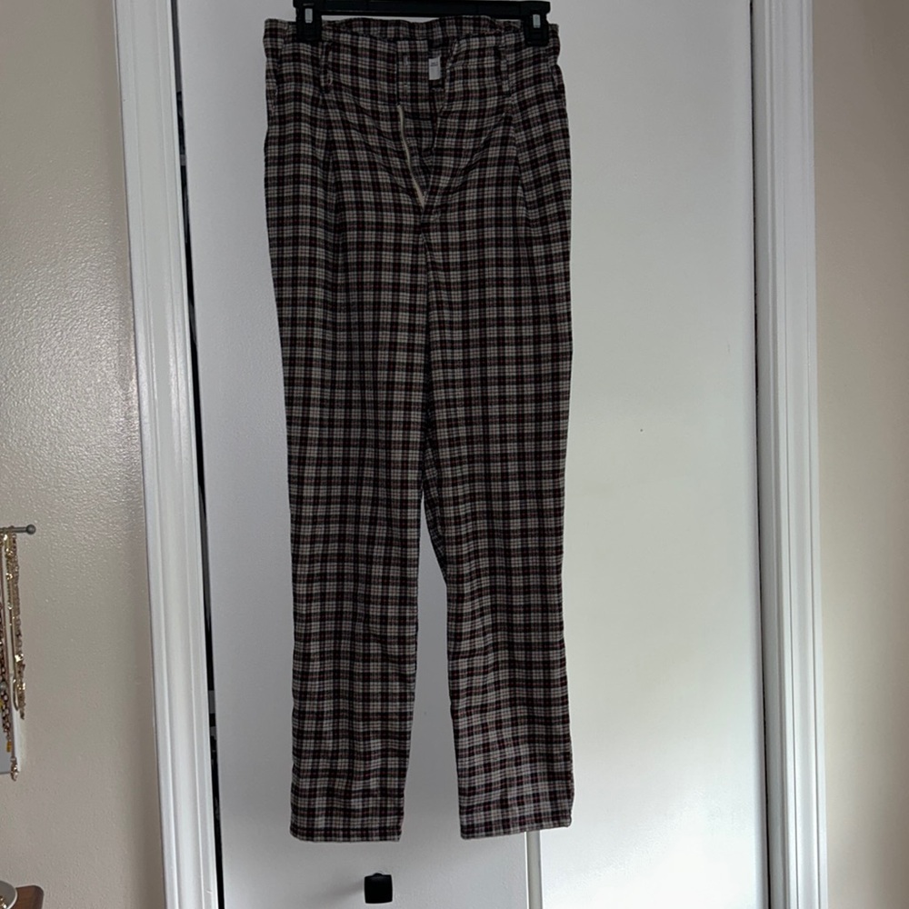 Ultra High-Rise pleated dress pants